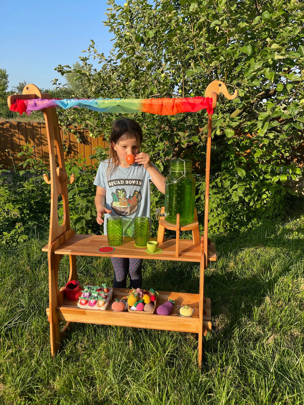 Kid Store Foldable Lemonade Play shop