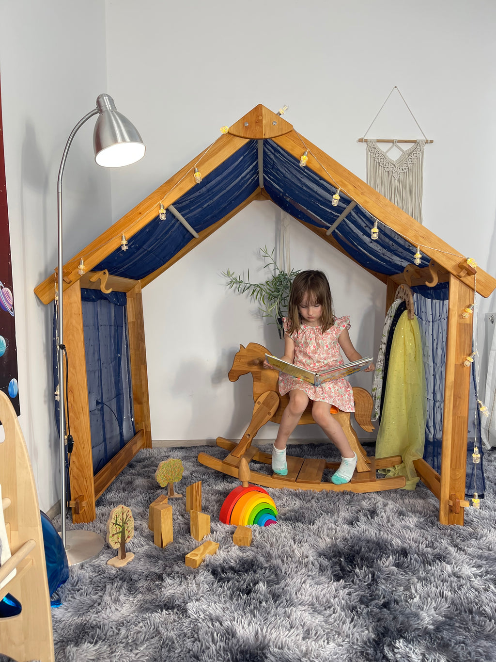 Wooden Montessori Playhouse