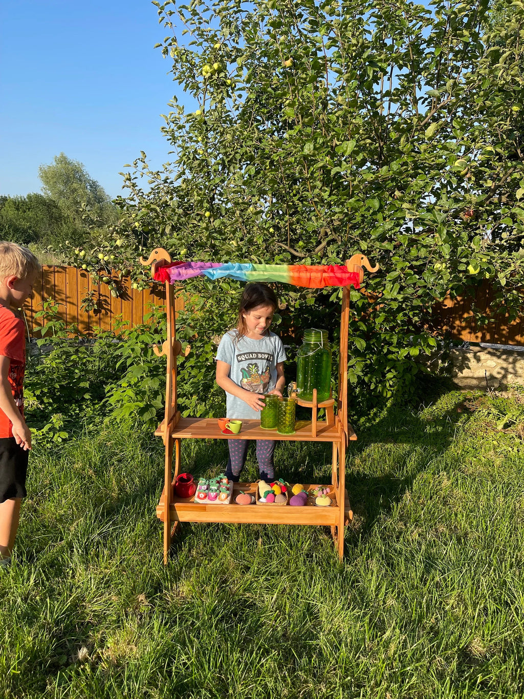 Kid Store Foldable Lemonade Play shop