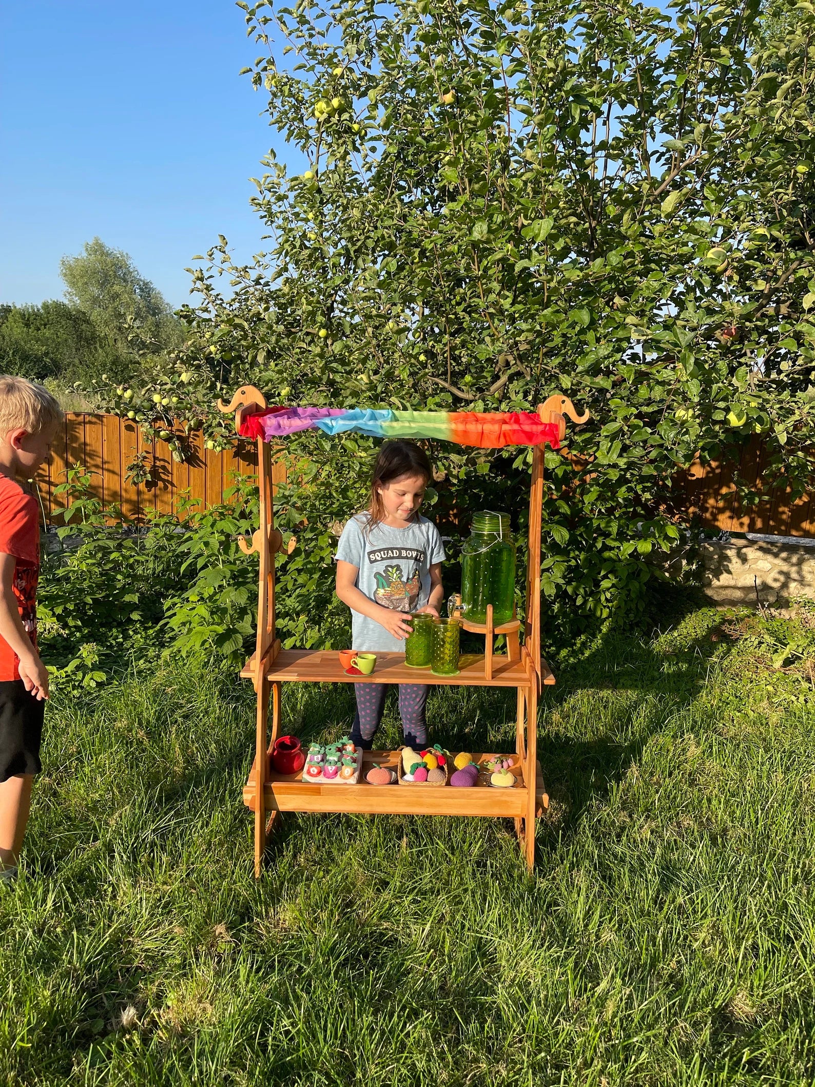 Kid Store Foldable Lemonade Play shop