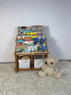 Montessori Bookshelf Furniture Wooden Storage