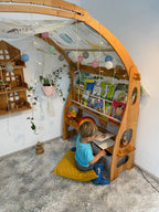 Waldorf Playstand Front-Facing Bookshelf Wooden Montessori playhouse