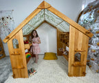 Wooden Montessori Playhouse