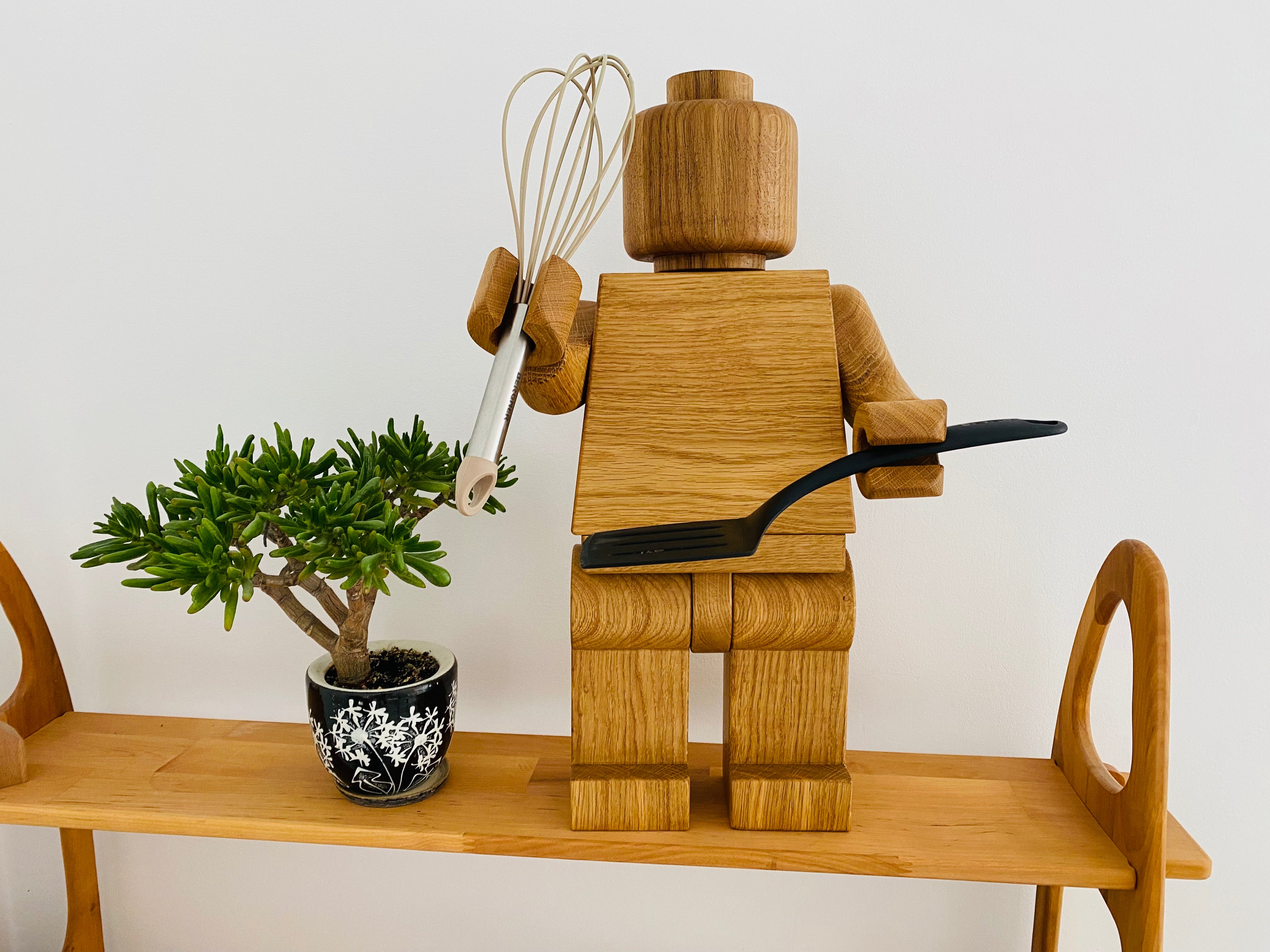 Wooden man 50cm/20in