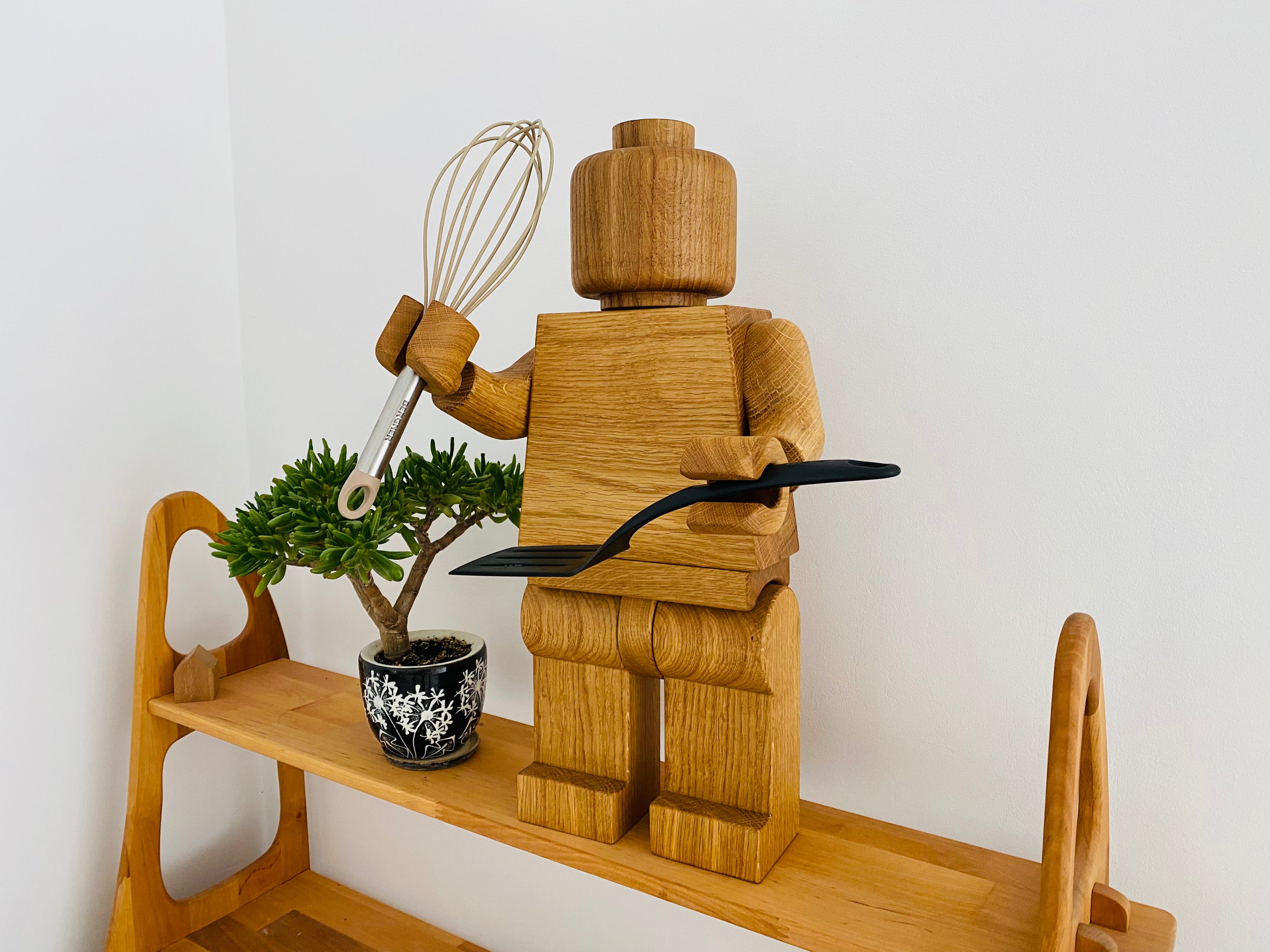 Wooden man 50cm/20in
