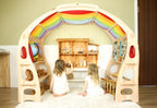 Fabric Flowers Canopy for Playstands