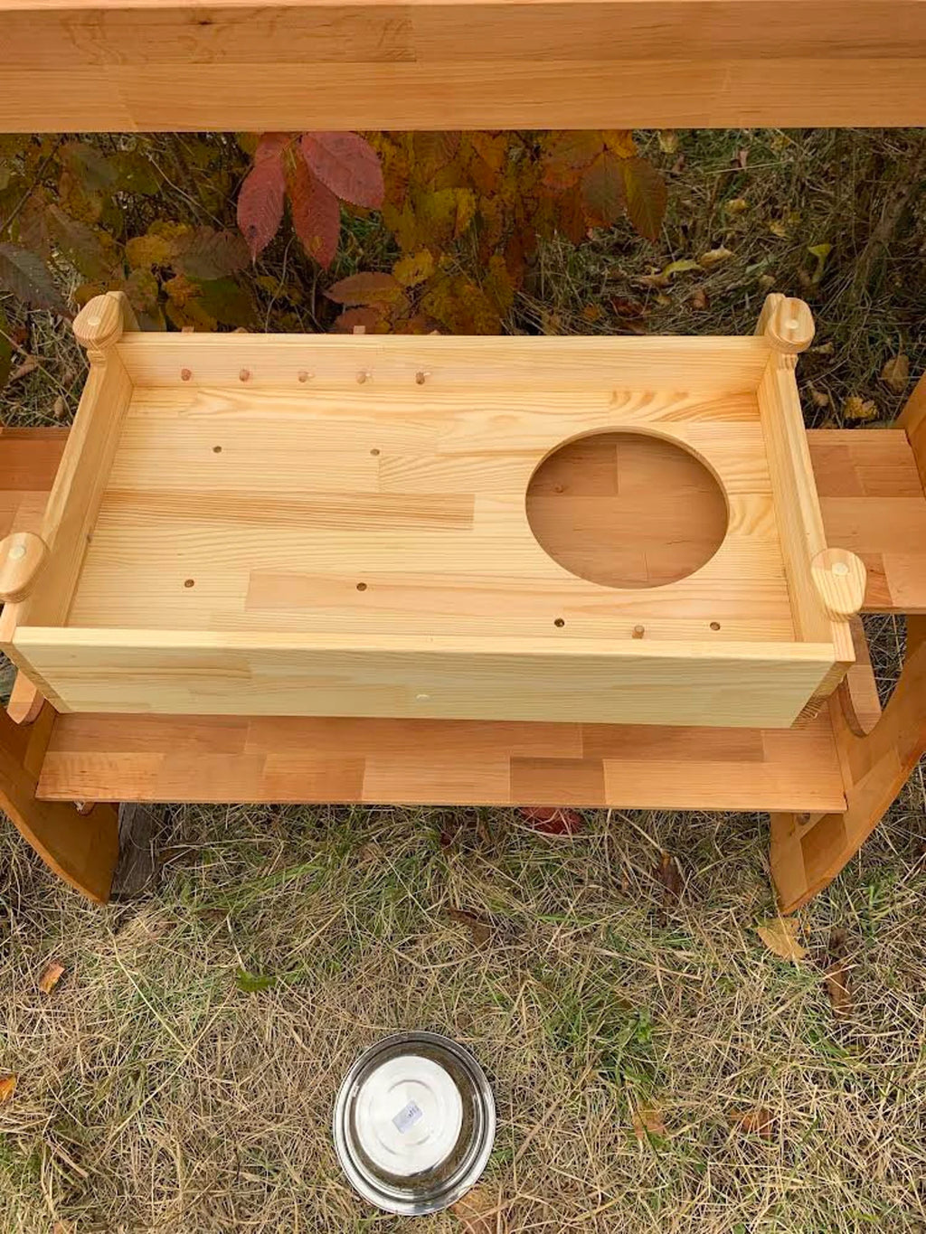 Wooden Stove and Sink Kitchen Play Set