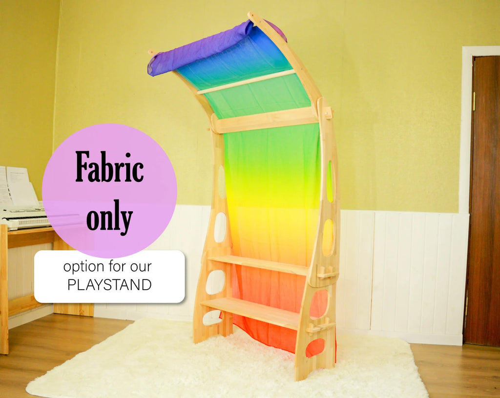 Fabric Flowers Canopy for Playstands