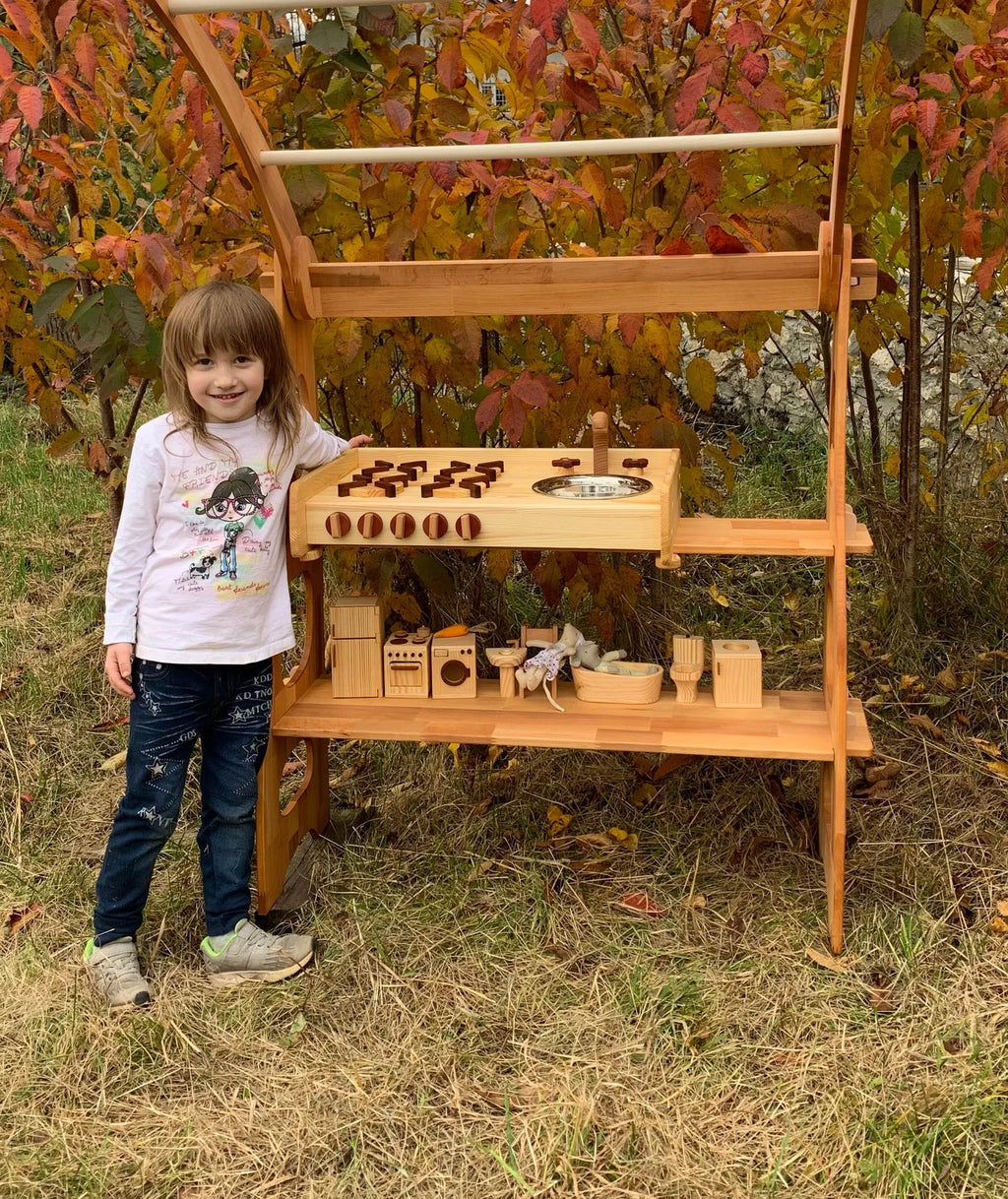 Kitchen Play Set Montessori Waldorf