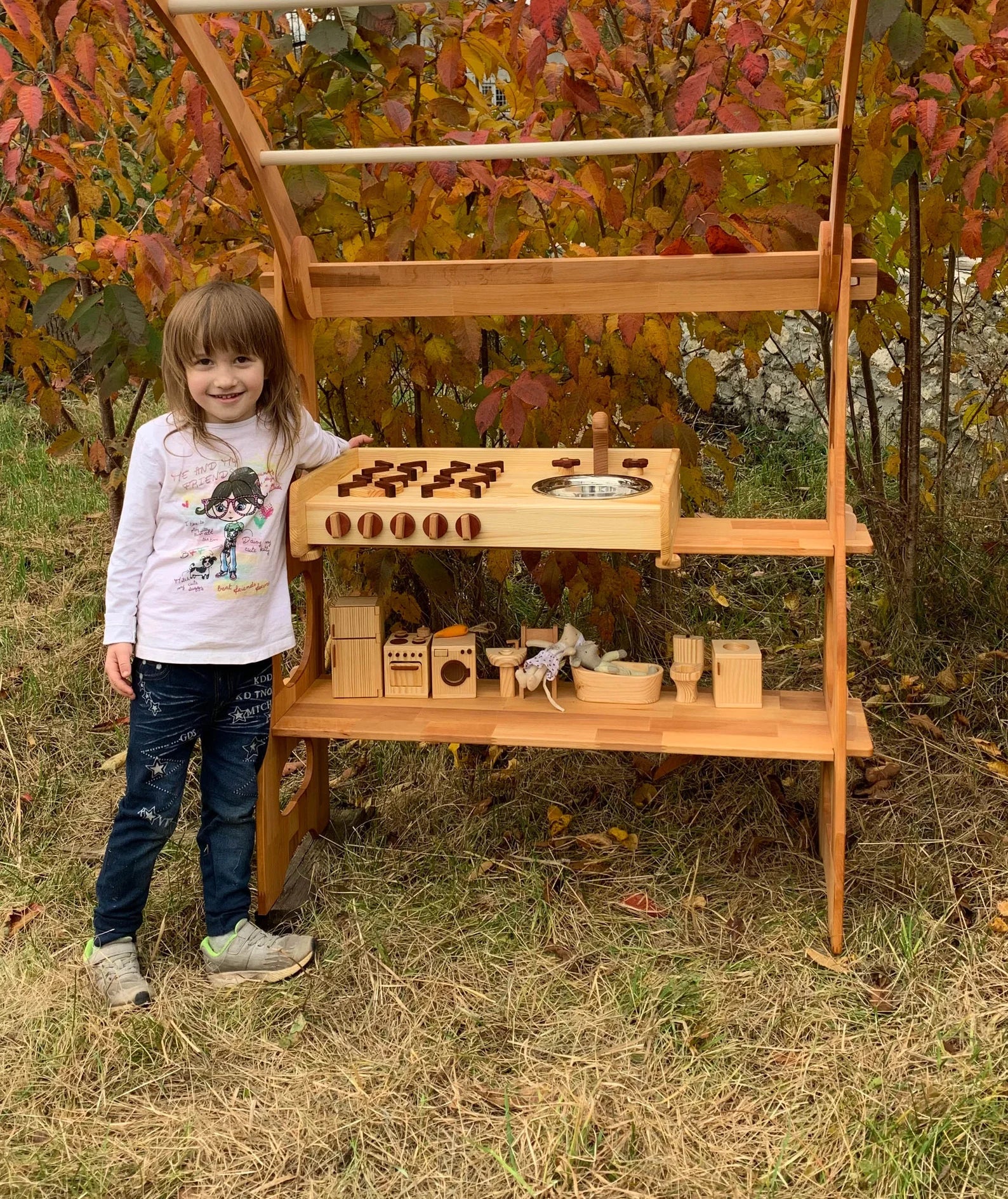 Kitchen Play Set Montessori Waldorf