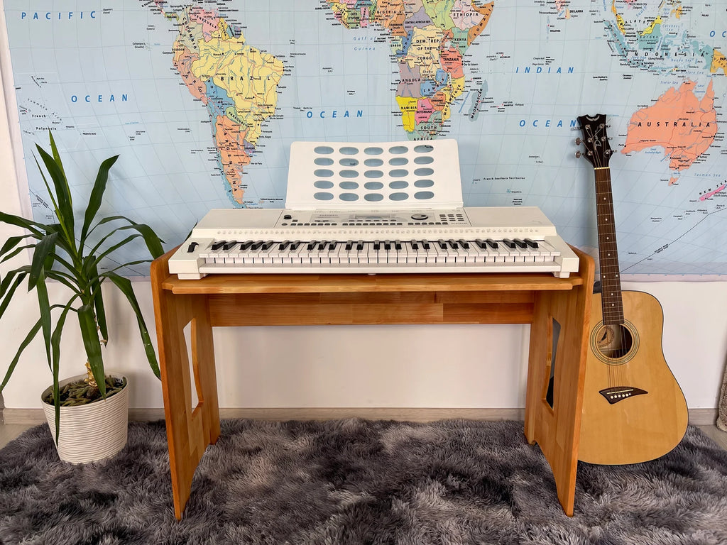 Wooden Table for digital piano