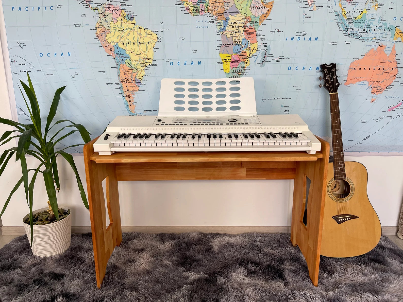 Wooden Table for digital piano
