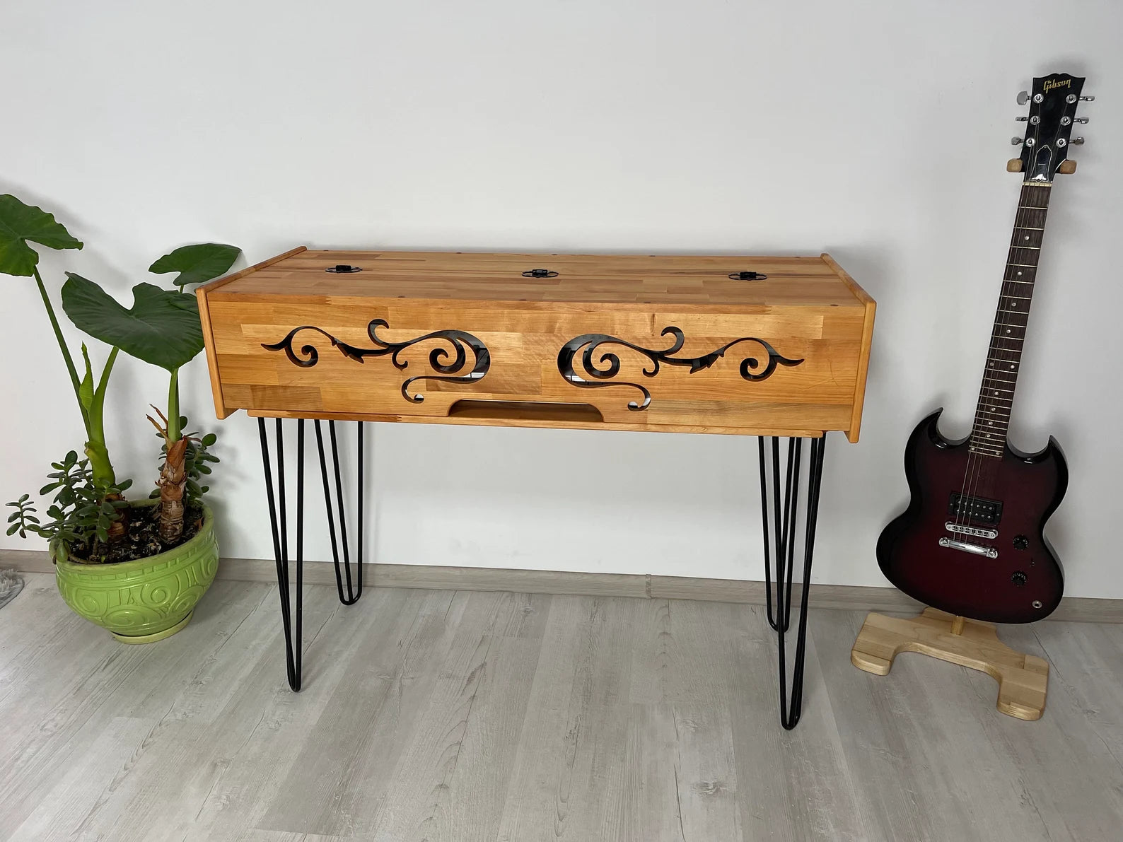 Wooden Table for digital piano