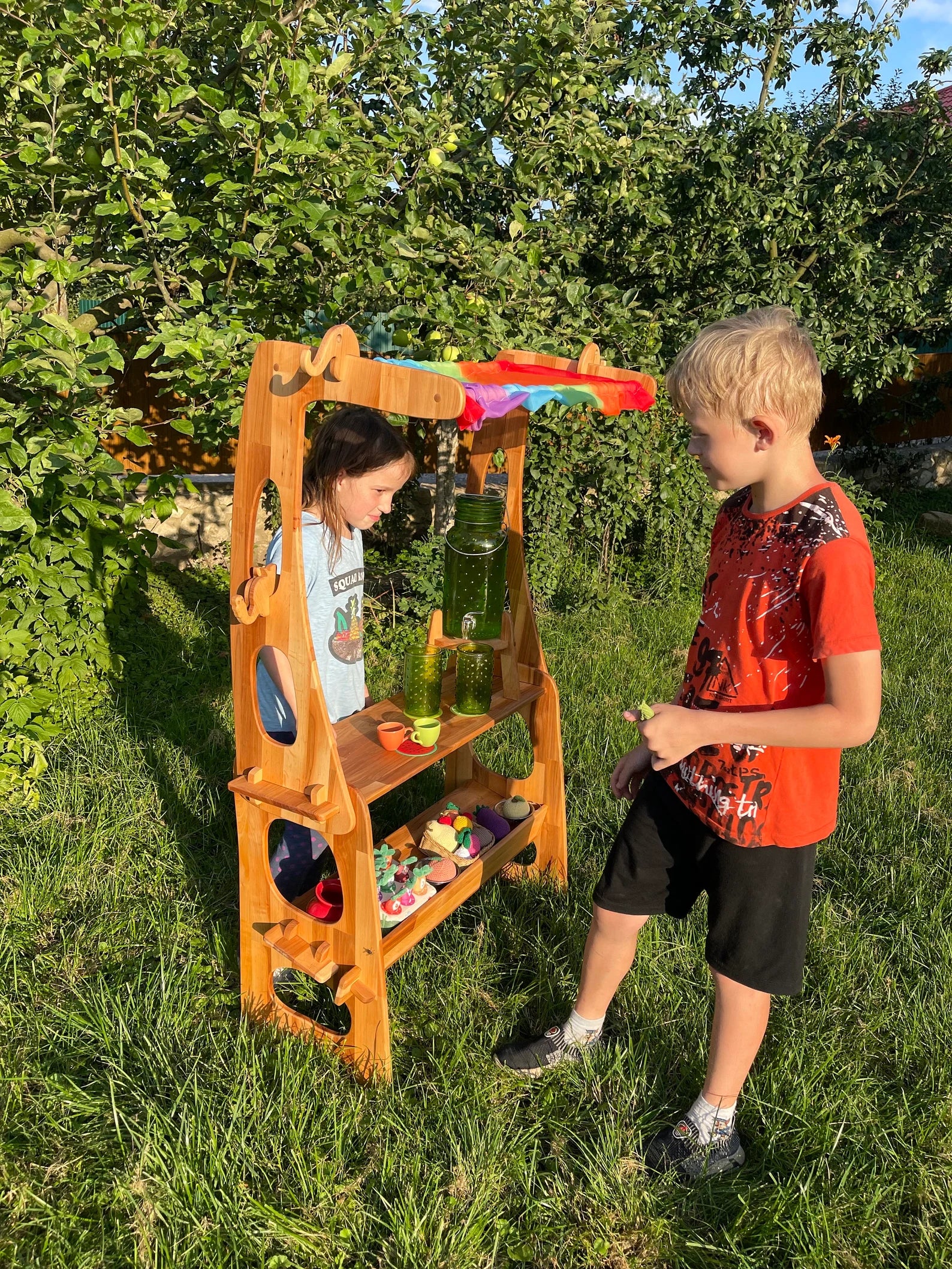 Kid Store Foldable Lemonade Play shop