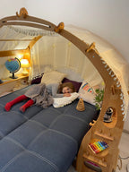 Boho Fabric Canopy for Playstands