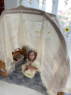Boho Fabric Canopy for Playstands