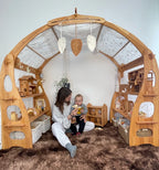 Boho Fabric Canopy for Playstands