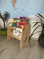 Wooden Storage Kids Bookshelf