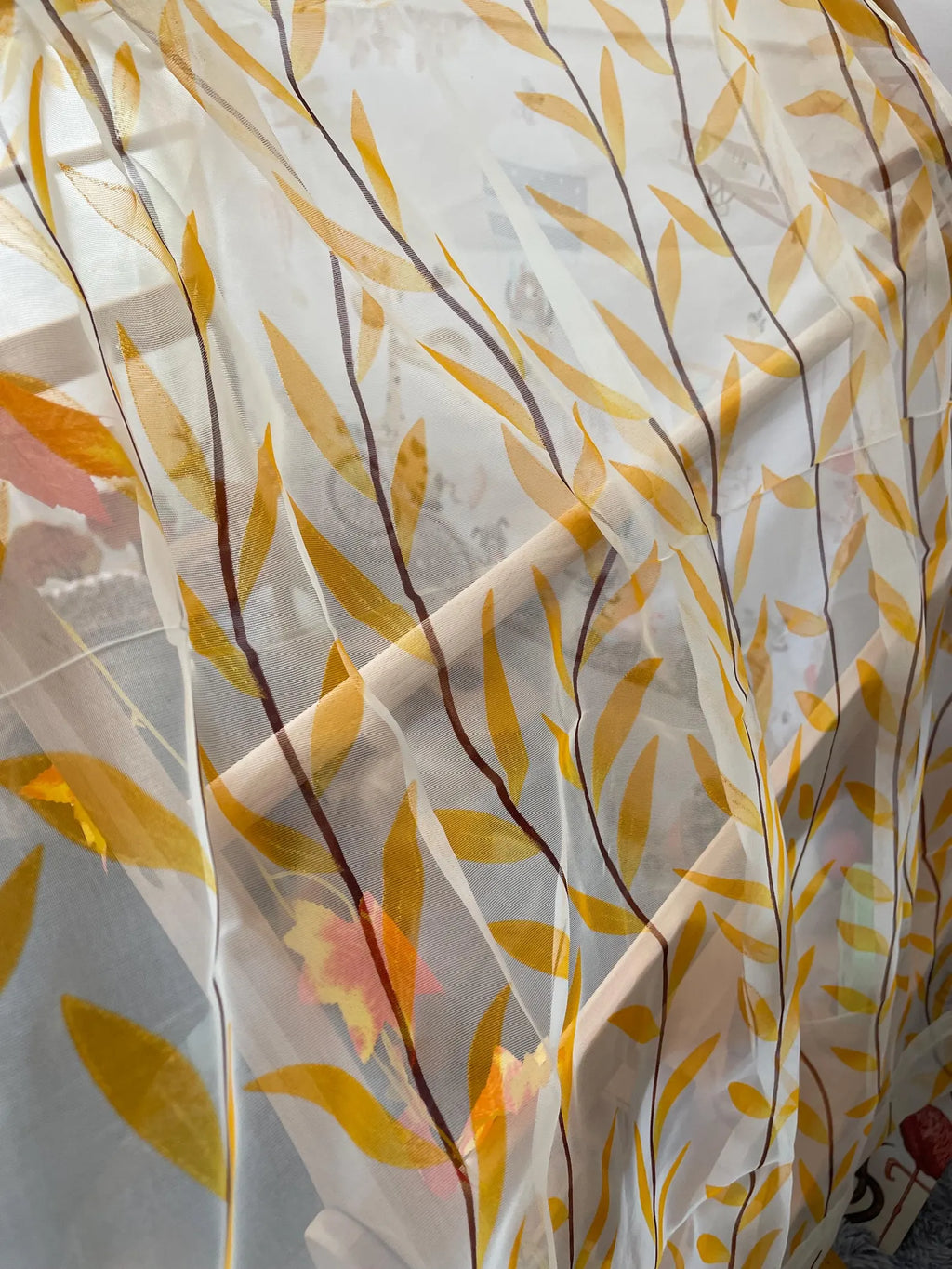 Fabric Flowers Canopy for Playstands
