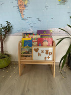 Wooden Storage Kids Bookshelf