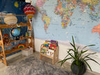 Wooden Storage Kids Bookshelf