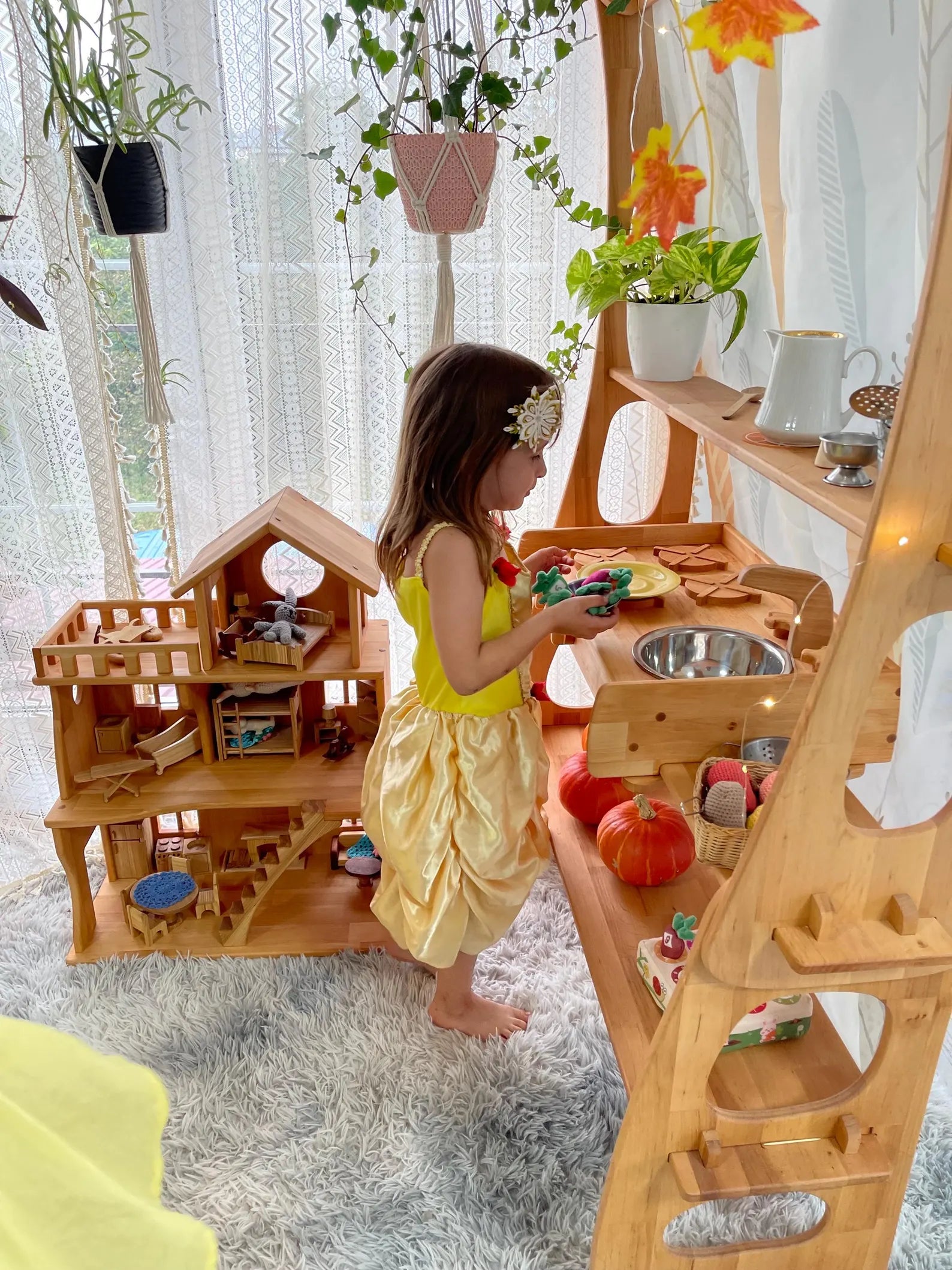 Kitchen Play Set Montessori Waldorf