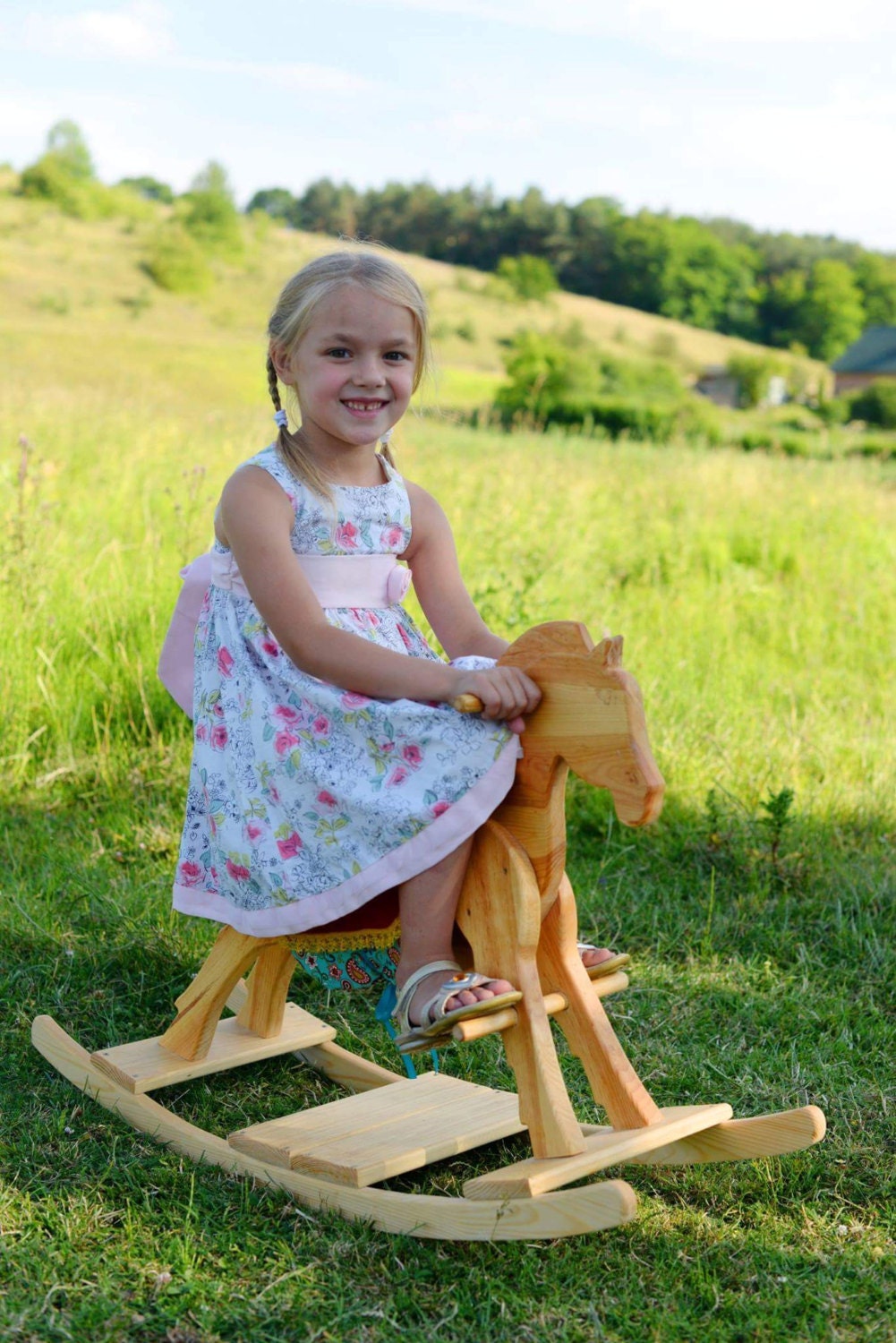 Wooden Rocking Horse