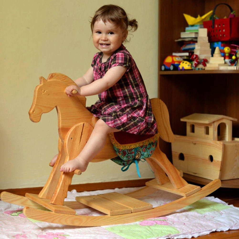 Wooden Rocking Horse