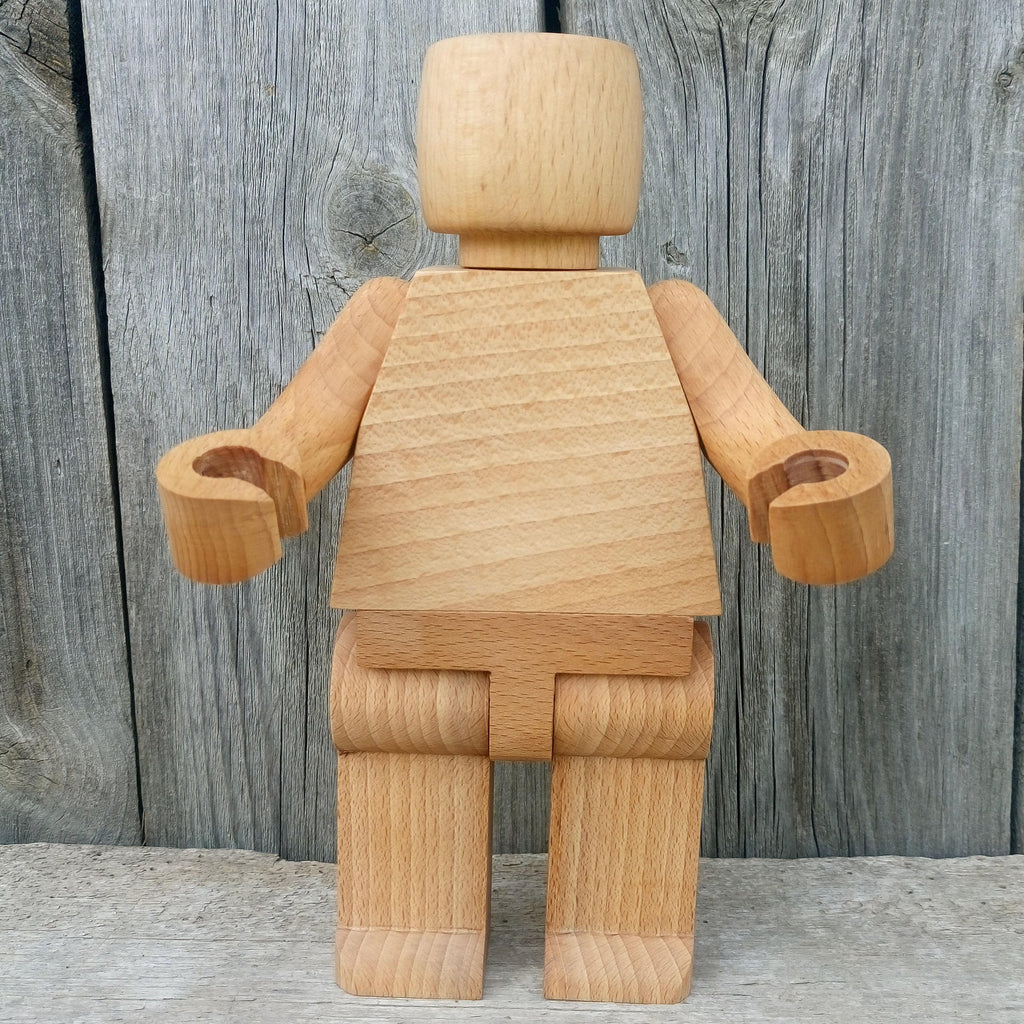 Magnetic Wooden men 17cm/6.8in