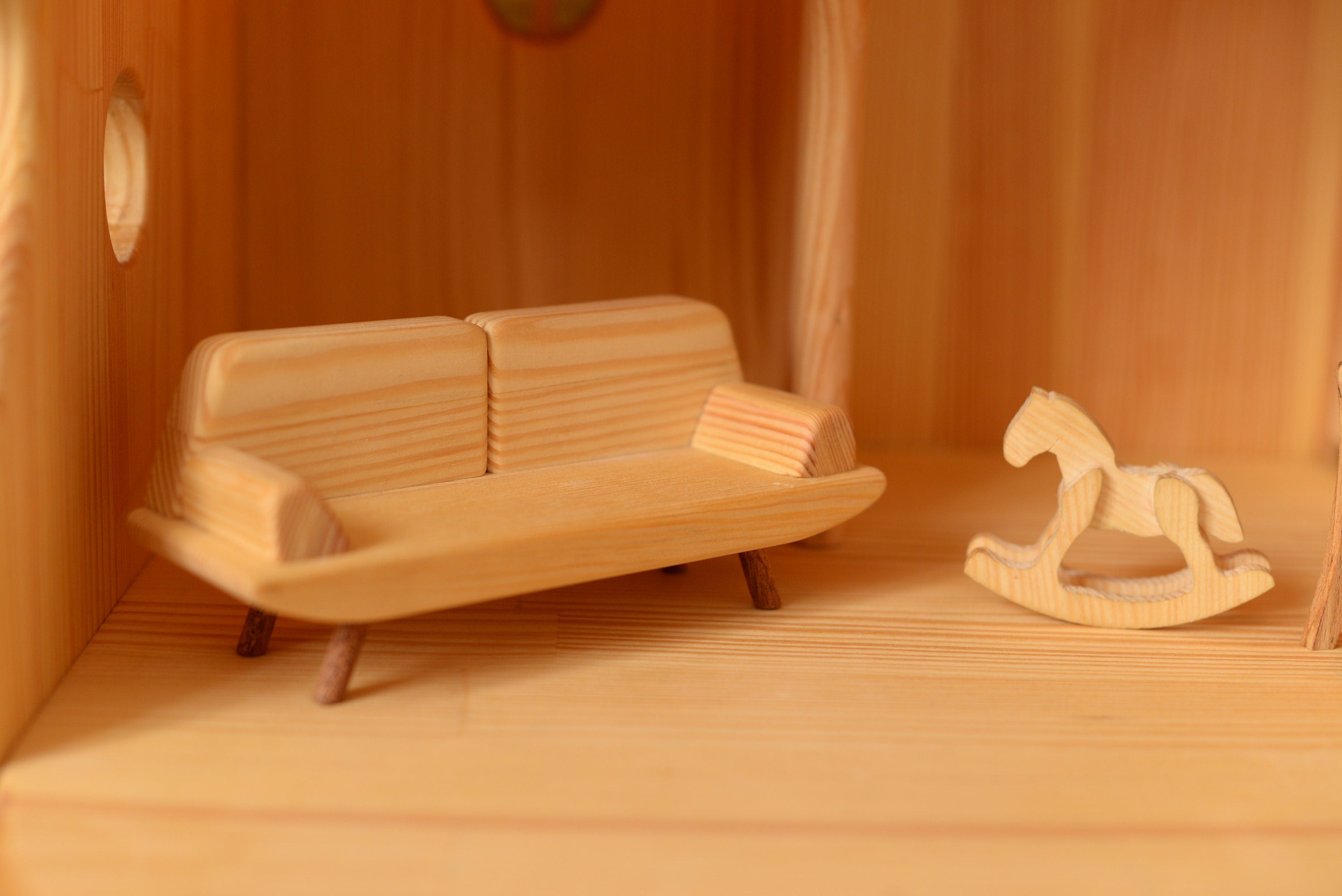 Couch, sofa scale 1:16
