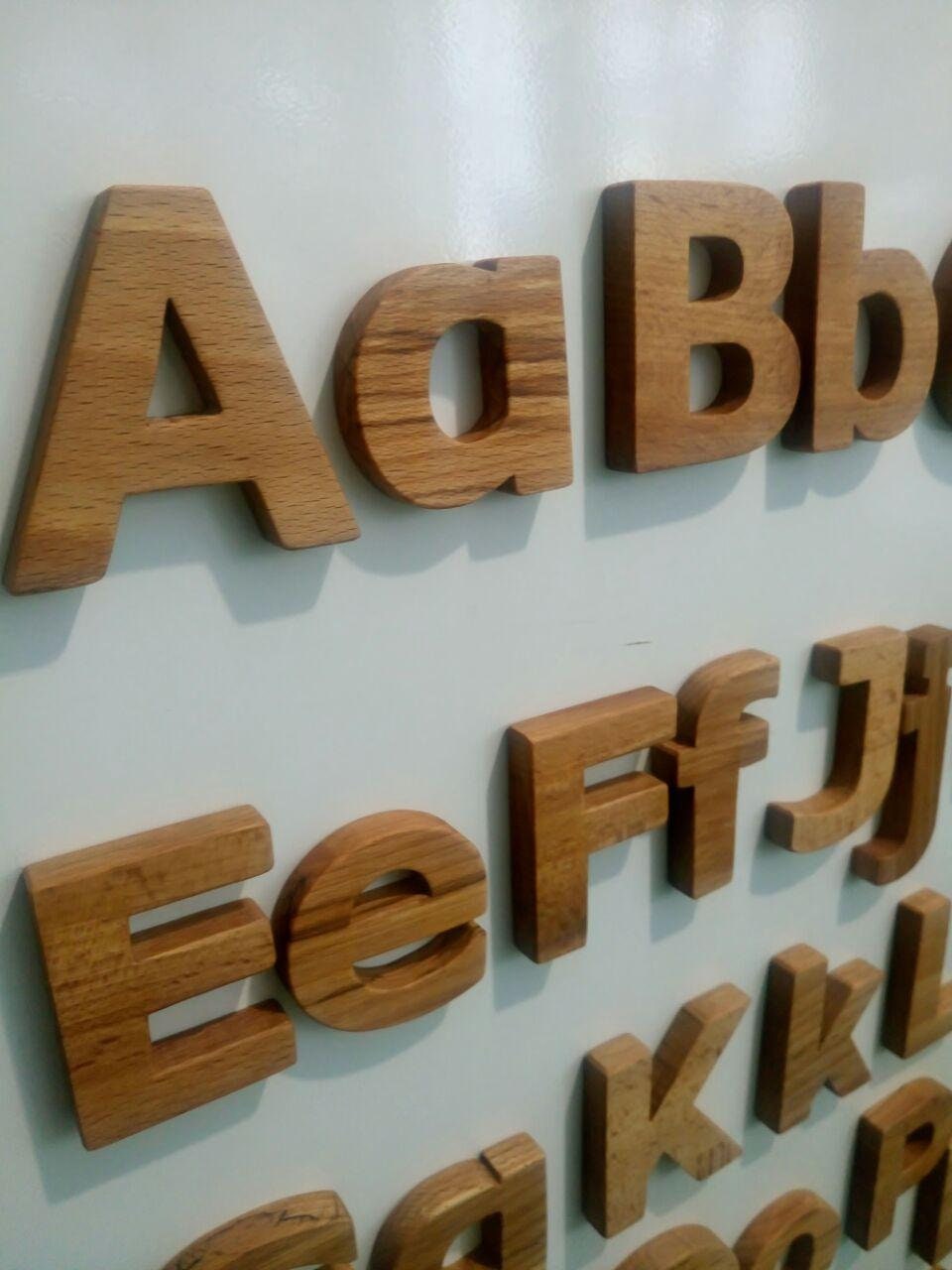 Wooden ABC 6cm