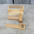 Tools Box, Hammer and saw for wooden man