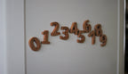 Wooden Numbers