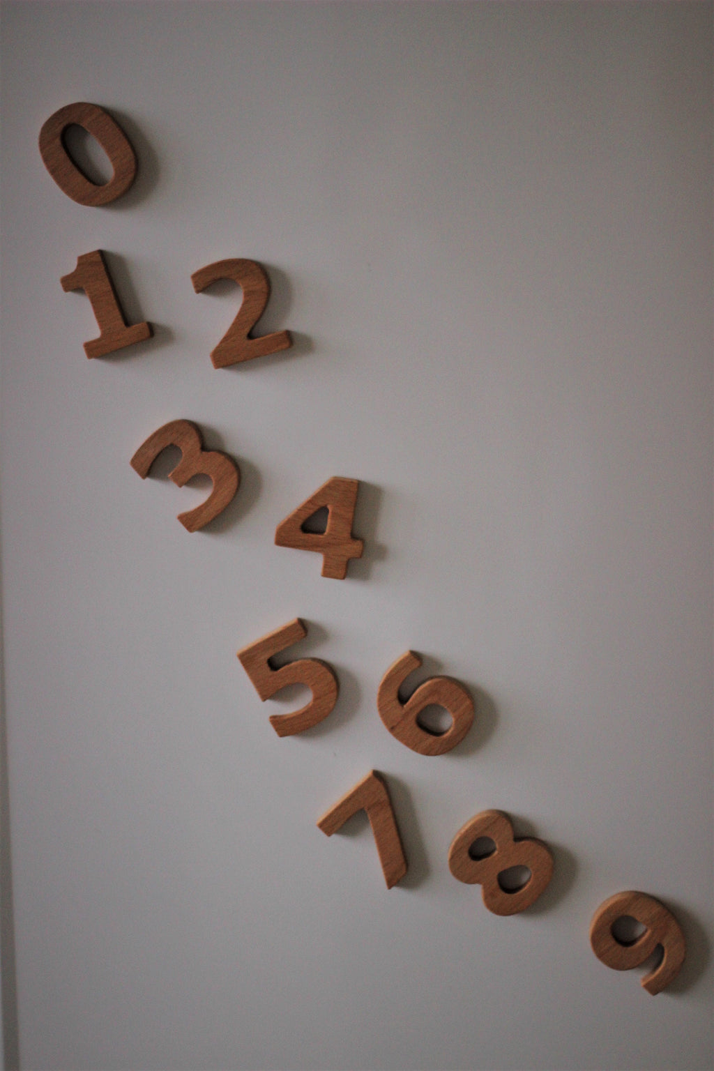 Wooden Numbers