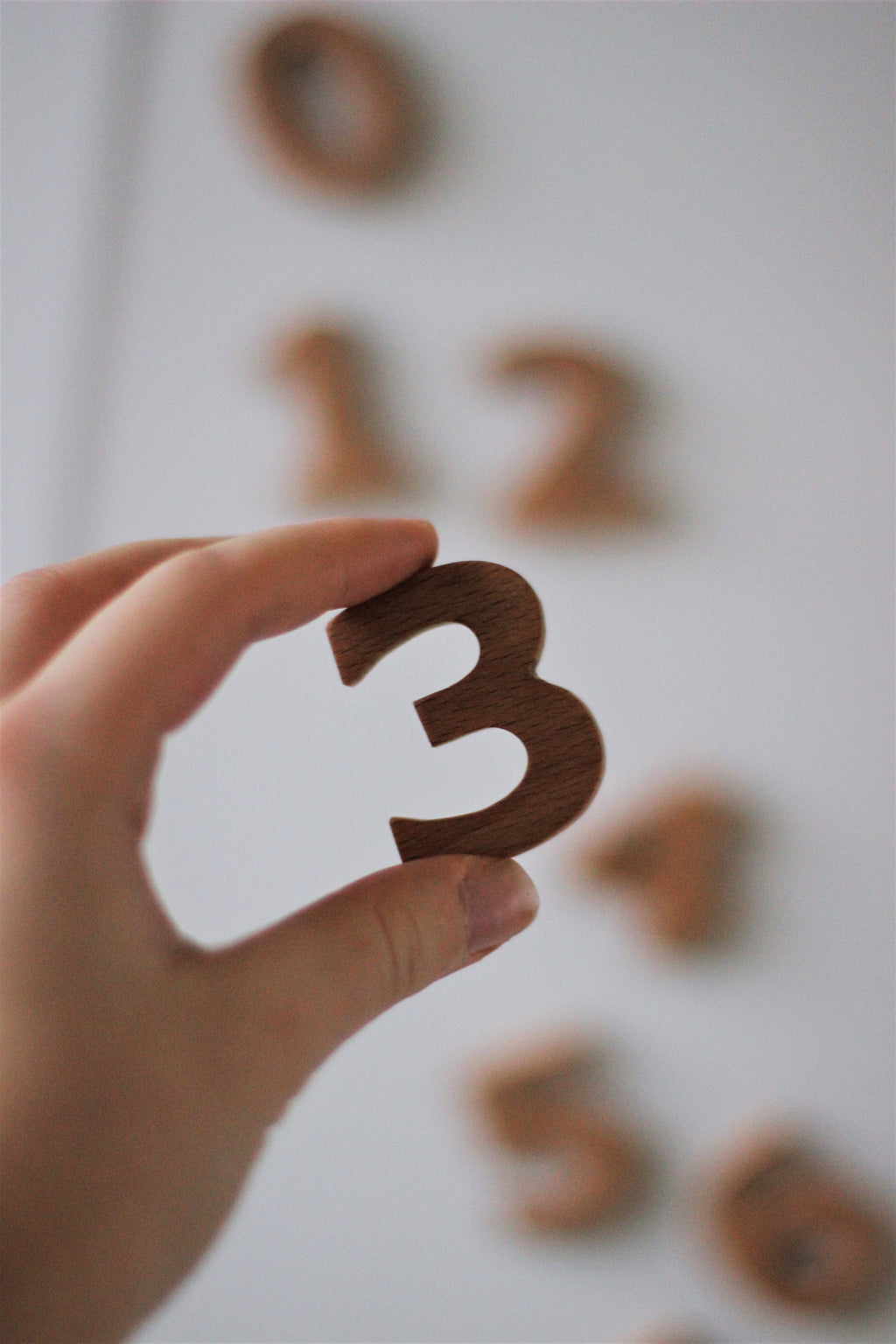 Wooden Numbers