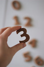 Wooden Numbers