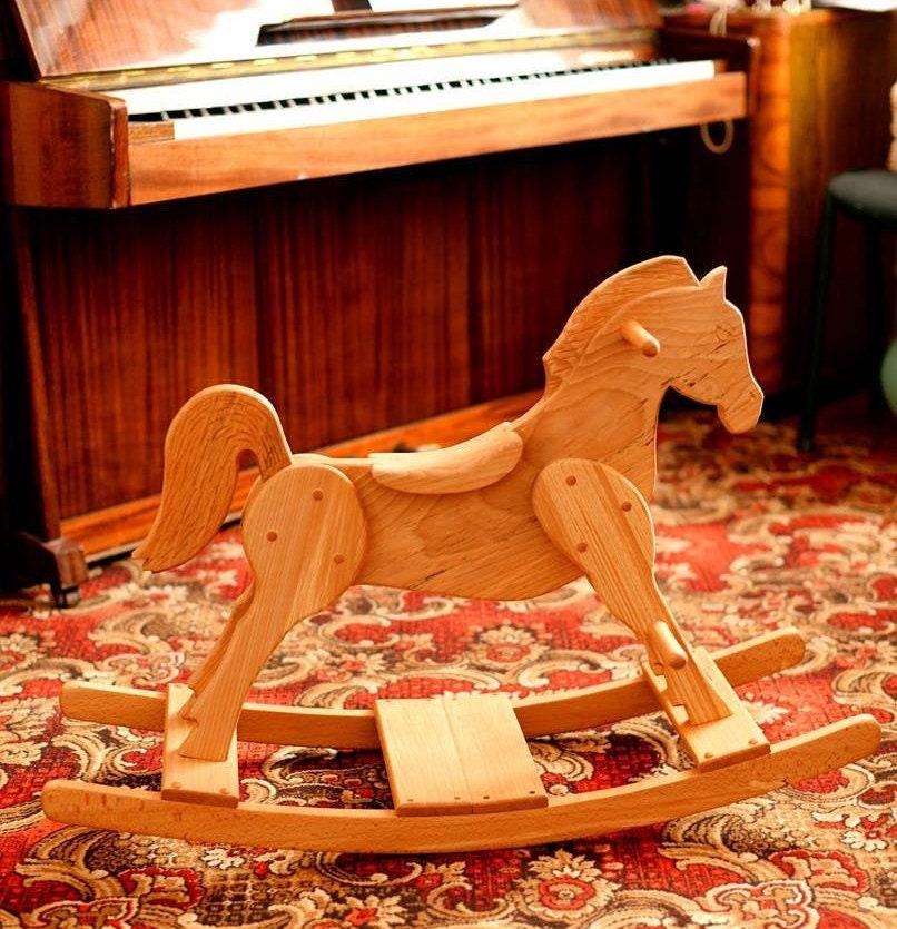 Wooden Rocking Horse