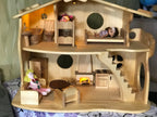 Queen bed for Toy 1/12 scale