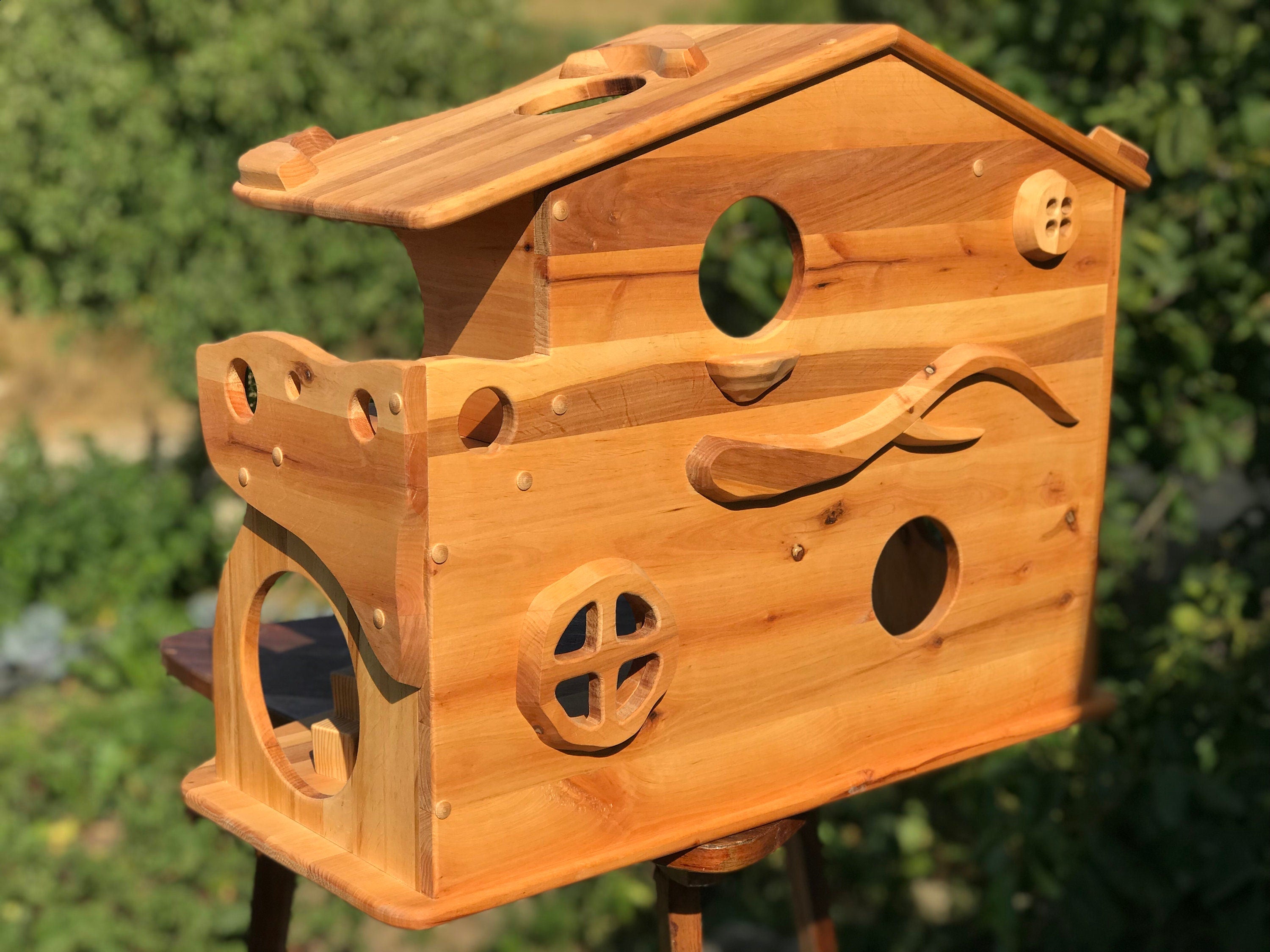 Dollhouse with Fireplace 1:16 Scale