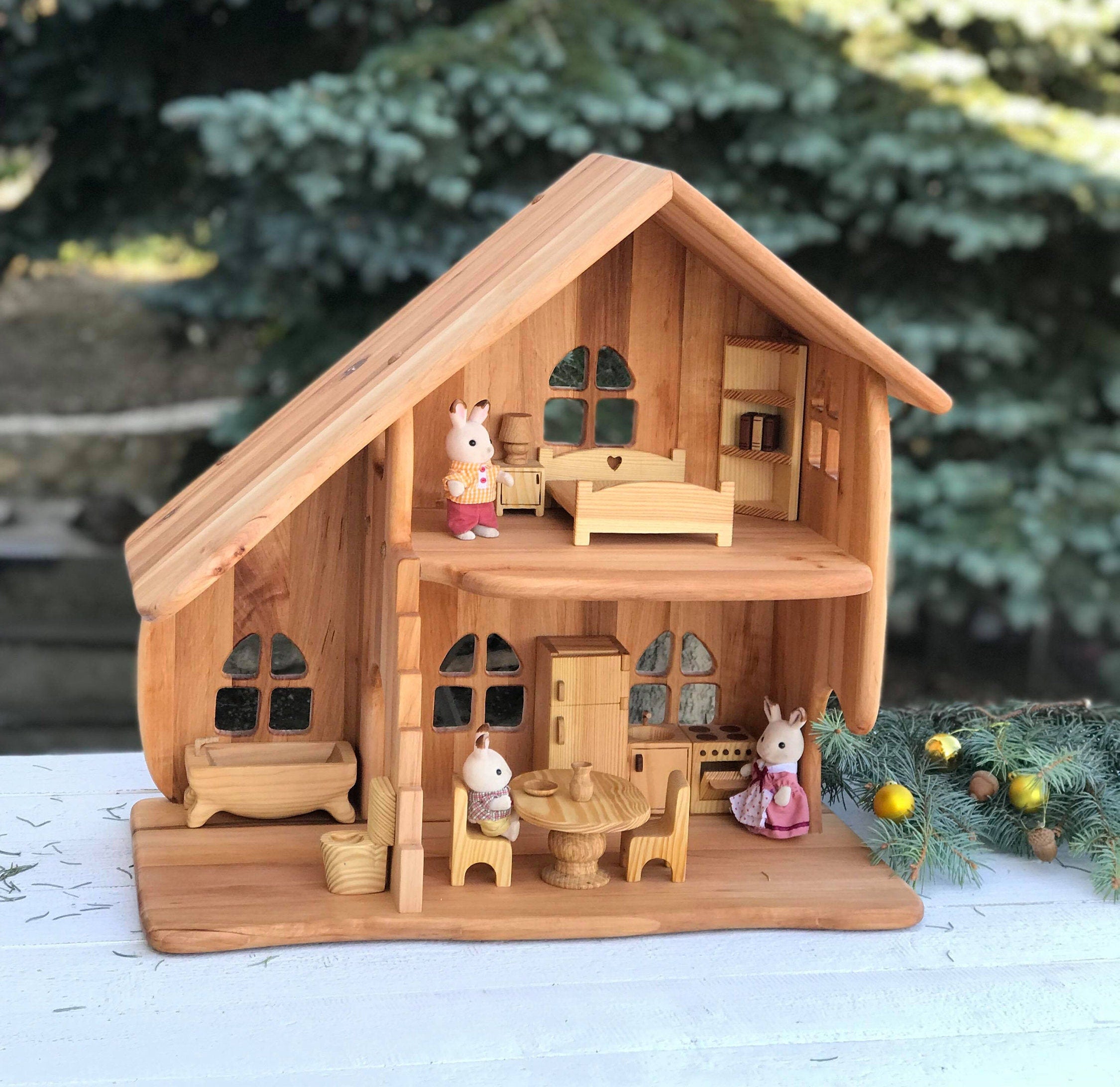 Dollhouse With Furniturescale 1:16