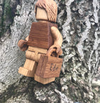 Suitcase for Magnetic Wooden men 17cm/6.8in