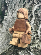 Suitcase for Magnetic Wooden men 17cm/6.8in