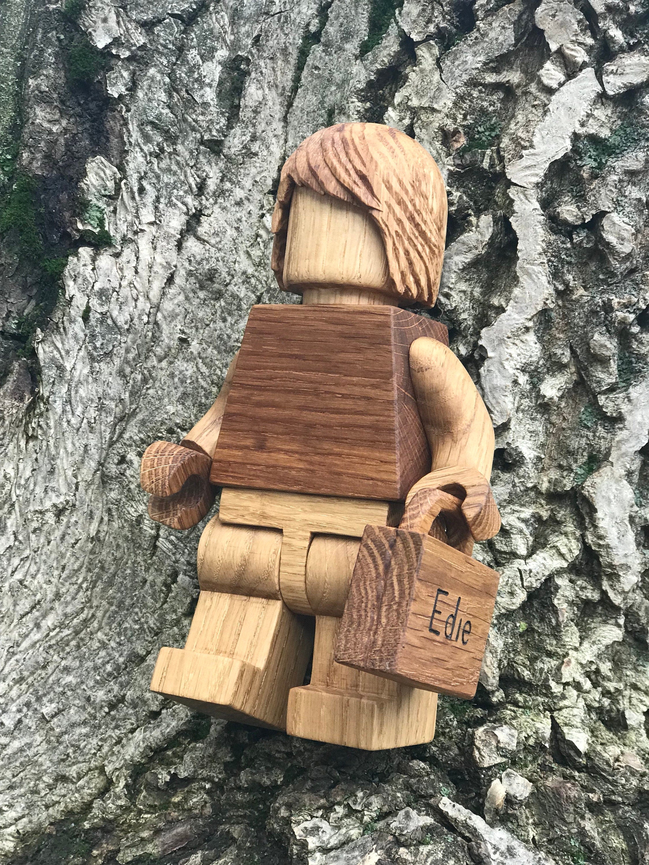Suitcase for Magnetic Wooden men 17cm/6.8in