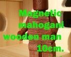Wooden Magnetic man 10cm