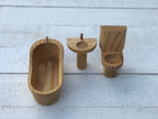 Maileg Furniture bathroom set scale 1/12
