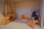Maileg Furniture set: couch, coffe table and chair