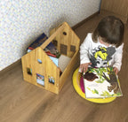 Bookshelf dollhouse