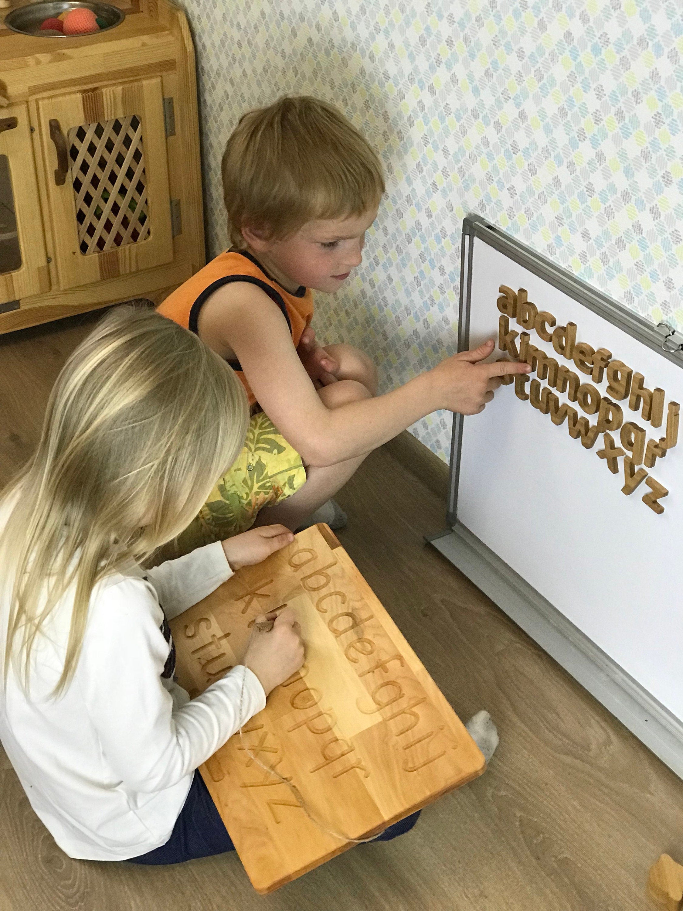 Lower case abc with Magnets
