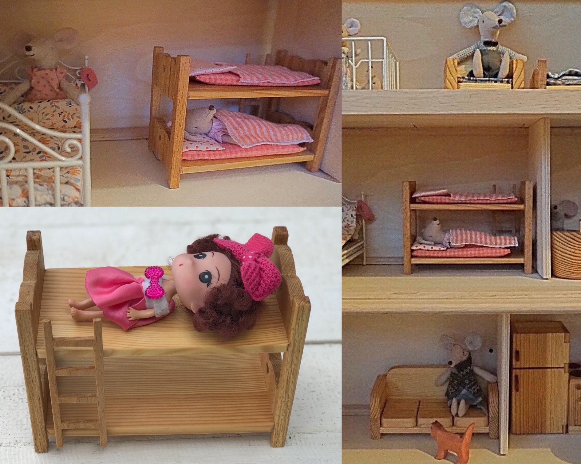 Maileg Two-story bed  1/12 scale