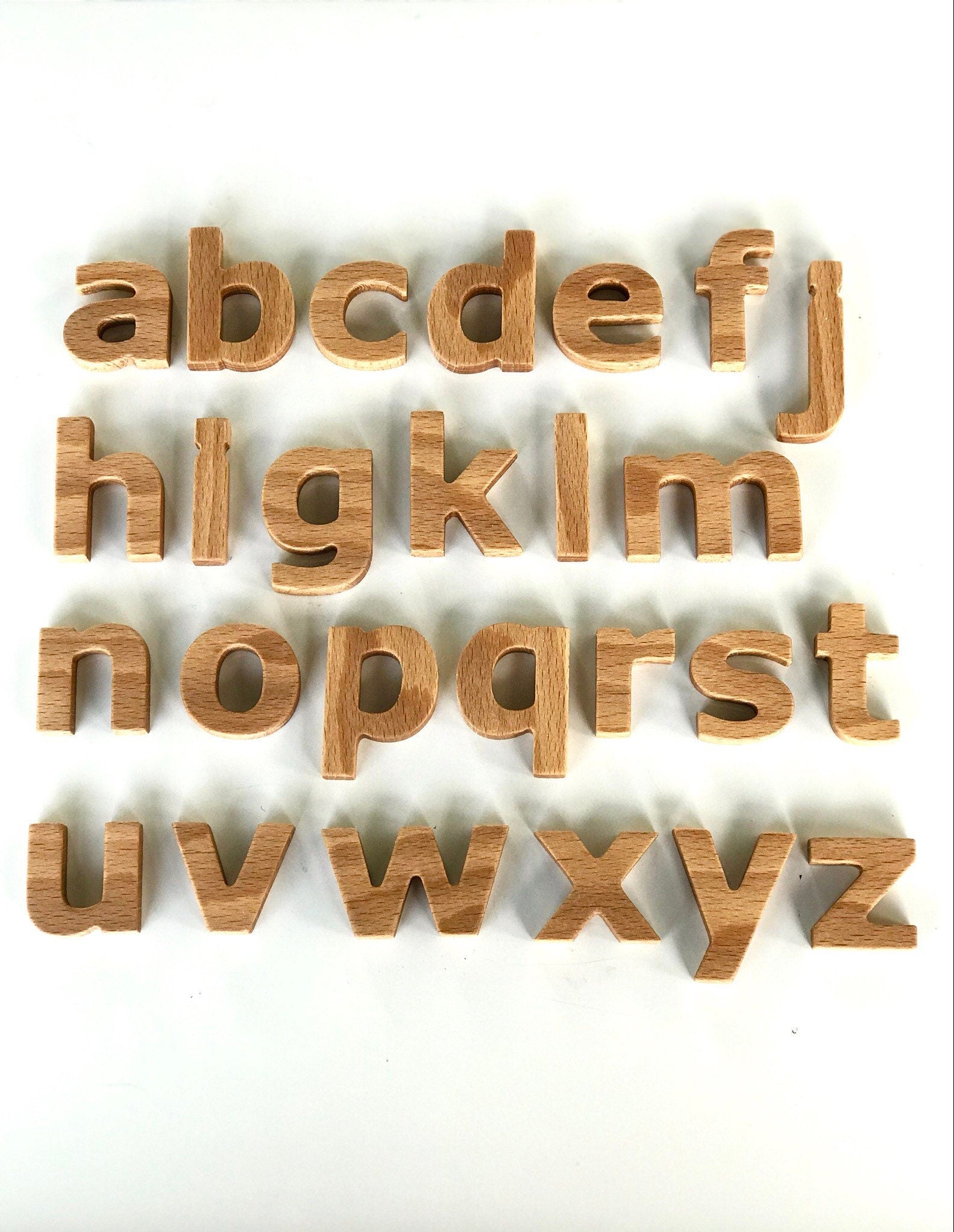 Lower case abc with Magnets